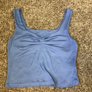 Light Blue Going Out Top